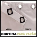Ver imagem 2 de Cortina Sala e Quarto 3,50x2,80 Tecido Blackout Ana Palha