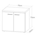 Ver imagem 3 de Balcao Escritorio Tamburato 75cm