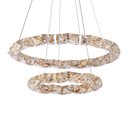 Ver imagem 1 de Lustre Pendente Nordecor Kazy 2883 Ouro Brilho Led Bivolt