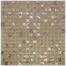 Pastilha de Vidro para Cozinha Banheiro Rose Duna 30x30cm - 1