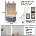 Ver imagem 3 de Luminaria Led Escrever de Caneta Lousa Quadro Mesa Anotações Gato