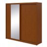 Guarda-roupa Casal Velaris 2 Portas com Espelho 100% Mdf Frassino/off White 65299.59 - Móveis Lopas - 3