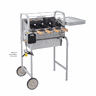 Churrasqueira Inox Lobo Mexicana Com 04 espetos - 1