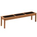 Ver imagem 4 de Mesa de Jantar com 02 Bancos de Madeira e 02 Cadeiras com Braço Trammare C07 Corda Preta - Lyam Deco