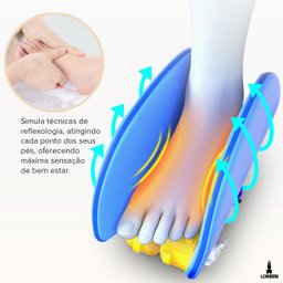 Massageador para Pernas e Pés Elétrico Lorben 40w 4 Níveis - 7