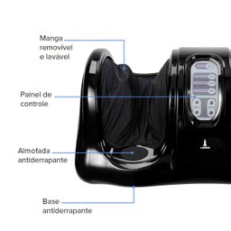 Massageador para Pernas e Pés Elétrico Lorben 40w 4 Níveis - 4