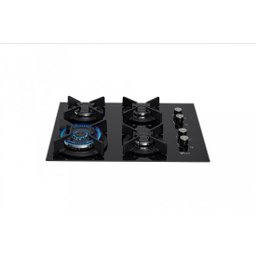 Cooktop 4q Tc Infinity com 4 Bocas Gás Mesa Vidro Fischer Preto - 1