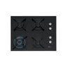 Cooktop 4q Tc Infinity com 4 Bocas Gás Mesa Vidro Fischer Preto - 3