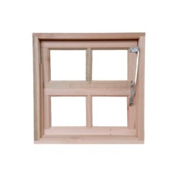 Basculante Madeira Eucalipto 0,60x0,40 Cx10cm Frainer Vitro Basculante - 1