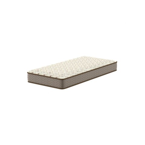 Colchão Solteiro D45 Petunia 20x 188x 88cm Montreal Bege/Dourado