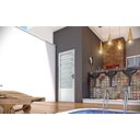 Ver imagem 3 de Porta de Alumínio Basculante Branca Maxx Esquerda - 210x80