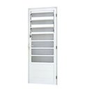 Ver imagem 1 de Porta de Alumínio Basculante Branca Maxx Esquerda - 210x80