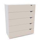 Ver imagem 1 de Cômoda Organizadora 90cm com 5 Gavetas 240822 Linha Porto Politorno
