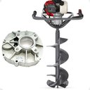 Ver imagem 1 de Carcaca Inferior Caixa Redução Perfurador de Solo 52cc