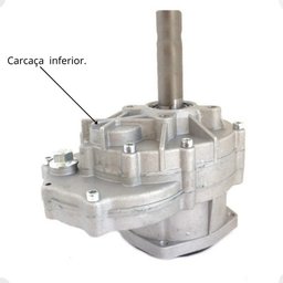 Carcaca Inferior Caixa Redução Perfurador de Solo 52cc - 3
