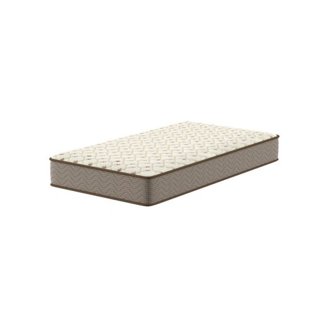 Colchão Solteiro D 45 Petunia 24x 198x 108cm Montreal Bege/Dourado