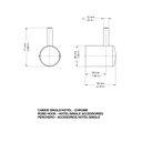 Ver imagem 2 de Cabide Single/ Hotel Cromado - Docol