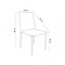 Ver imagem 4 de Conjunto 2 Cadeiras Revestimento PVC Amanda