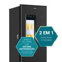 Ver imagem 2 de Cervejeira Philco 250L Porta de Vidro Duplo Controle Digital PCV25A 220V Preto