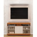 Ver imagem 1 de Rack para Salas Dili - Élpis Móveis - Freijó/off White