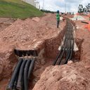 Ver imagem 4 de Tubo Duto Corrugado Eletroduto Com Guia 2 Polegadas 25 Metros Fio Fiaçao Cabo Obra Cabeamento Neofle