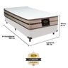 Cama Box + Colchão Super Star Solteiro 88x188 King Star - 4