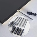 Ver imagem 3 de Prateleira Flutuante para Banheiro com Suporte Invisível 68x20cm Yara Preto - Lumil