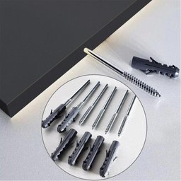 Prateleira Flutuante para Banheiro com Suporte Invisível 68x20cm Yara Preto - Lumil - 3 Prateleira Flutuante para Banheiro com Suporte Invisível 68x20cm Yara Preto - Lumil - 3