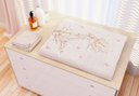 Ver imagem 5 de Kit Berço Enxoval de Bebê Floral Árvore Rosa - Kt511