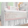 Kit Berço Enxoval de Bebê Floral Árvore Rosa - Kt511 - 3