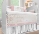 Ver imagem 3 de Kit Berço Enxoval de Bebê Floral Árvore Rosa - Kt511