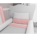 Ver imagem 4 de Kit Berço Enxoval de Bebê Floral Árvore Rosa - Kt511