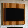 Painel para Tvs 42" Ravena Naturalle Ripado Carmolar - 1