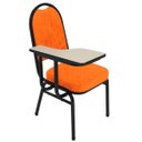 Ver imagem 1 de Cadeira Universitária para Auditório Linha Hotel Laranja