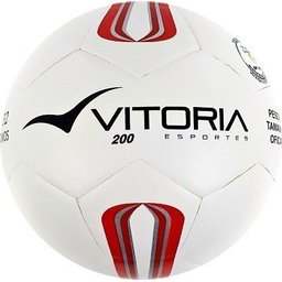 kit 2 Bolas Futsal Vitoria Oficial Prata Mx 200 Infantil Sub 13 - Branco - 2