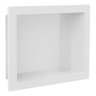 Nicho para Banheiro e Cozinha Embutir 30x40 Alto Brilho Resistente Branco - 1