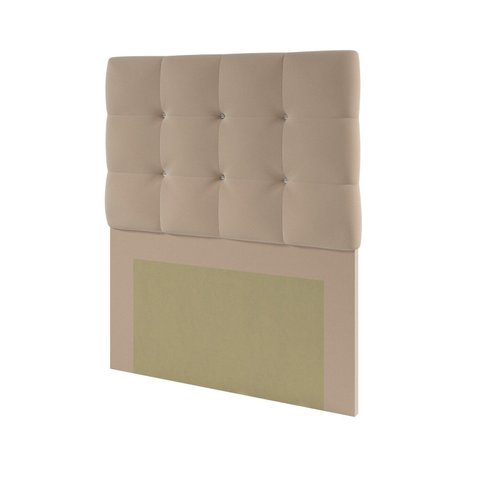 Cabeceira Estofada com Strass 90cm Solteiro Paris
