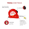 Trena Métrica de 3 Metros com Trava Durín - 2