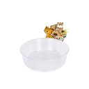 Ver imagem 2 de Tigela Redonda Cristal Incolor Média 125ml 12 Unidades Pet Piu Jel Plast