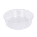 Ver imagem 1 de Tigela Redonda Cristal Incolor Média 125ml 12 Unidades Pet Piu Jel Plast