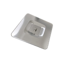 Ver imagem 4 de Lixeira Quadrada Embutir Pia Bancada Inox Escovado 5l Nova