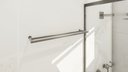 Ver imagem 2 de Kit de Acessórios para Banheiro com 4 Peças em Aço Inox Polido Brilhante Linha Tessália com Toalheir