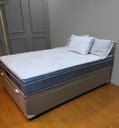Ver imagem 5 de Cama Box Baú Blindada com Colchão Riviera Molas Ensacadas 25cm:corino Rosa/solteiro