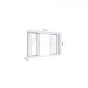 Ver imagem 4 de Janela de Alumínio de Correr 100x120cm 4 Folhas Lucasa Alumínio