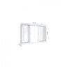 Janela de Alumínio de Correr 100x120cm 4 Folhas Lucasa Alumínio - 4