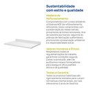 Ver imagem 4 de Tampo para Balcão Planejado 80cm Marselha CabeCasa MadeiraOriginals Branco