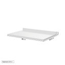 Ver imagem 2 de Tampo para Balcão Planejado 80cm Marselha CabeCasa MadeiraOriginals Branco