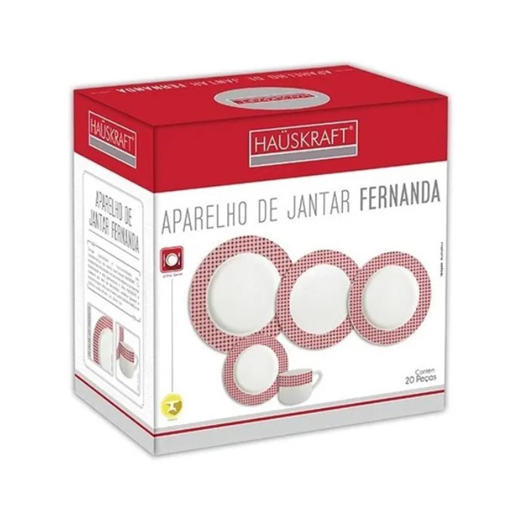 Aparelho de Jantar Fernanda Hauskraft 20 Peças - 3