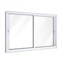 Ver imagem 2 de Janela de Alumínio de Correr 100x120cm 2 Folhas sem Grade Lucasa Alumínio