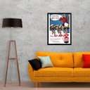 Ver imagem 2 de Quadro Propaganda Antiga Pepsi 45x34cm - com vidro:Madeira preta